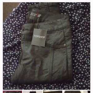NWT Topshop Leather Pants